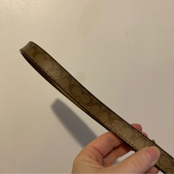 Coach Brown Belt with Gold Buckle - Picture 6 of 10